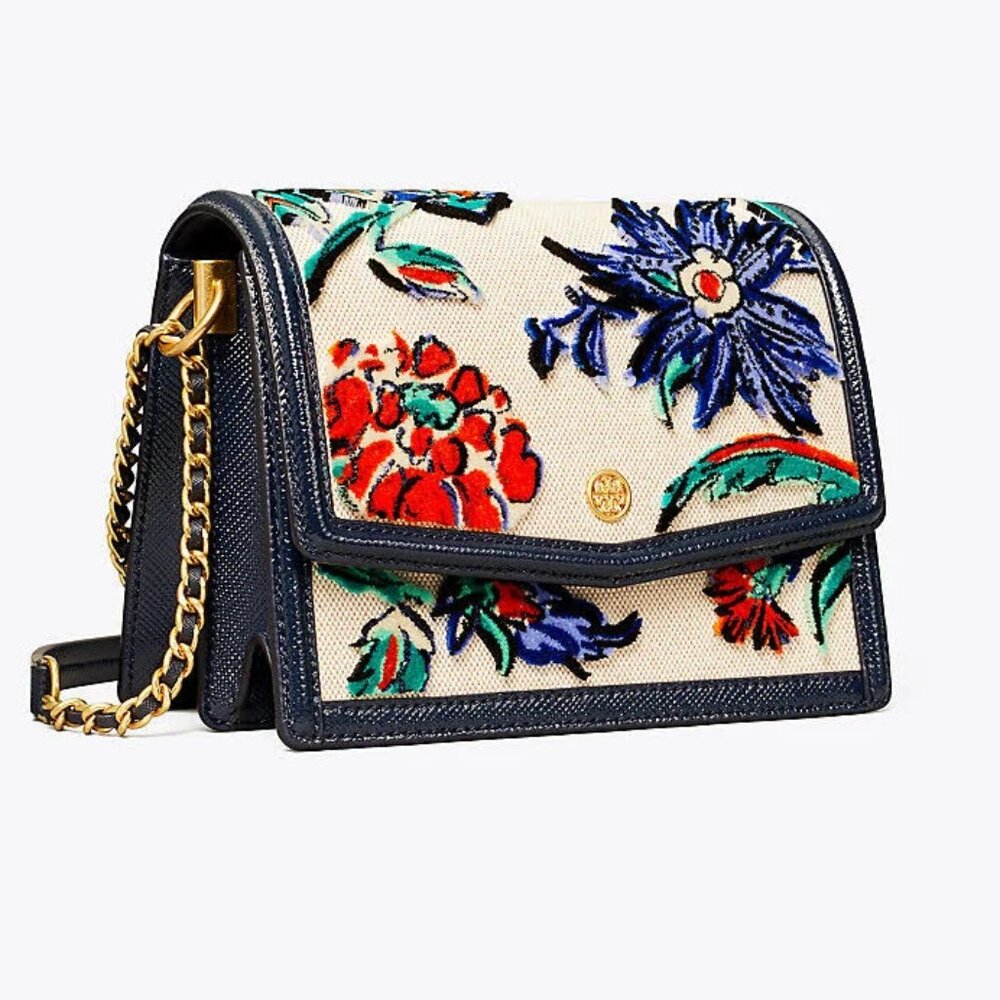 NWT Tory Burch Robinson Fil Coupé Convertible Shoulder Bag